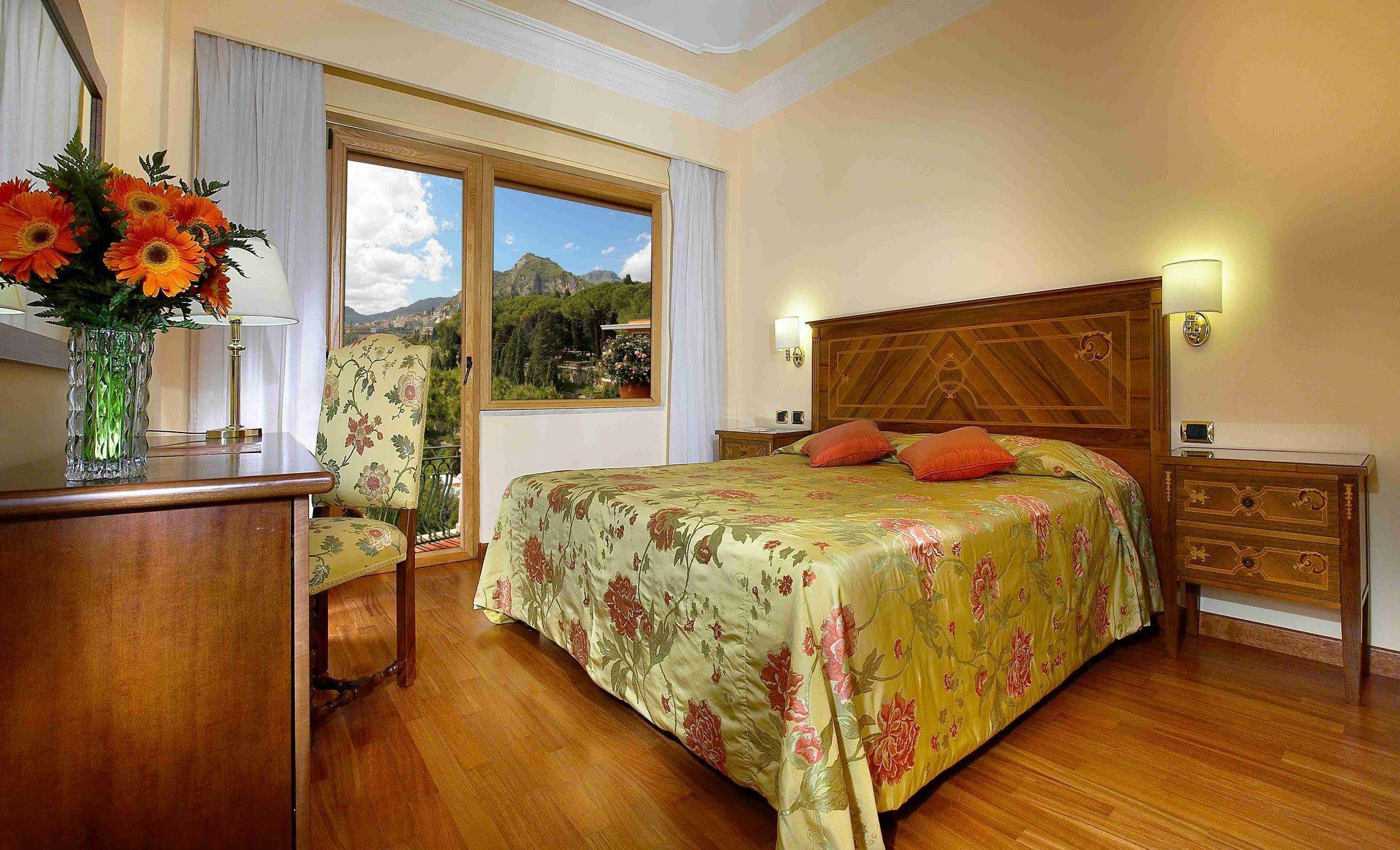 Hotel Villa Diodoro Taormina Oda fotoğraf